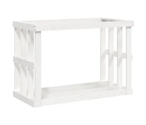 Āra Malkas Plaukts, Balts, 108X52X74 Cm, Priedes Masīvkoks Vidaxl