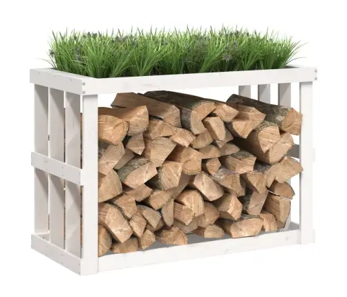 Āra Malkas Plaukts, Balts, 108X52X74 Cm, Priedes Masīvkoks Vidaxl