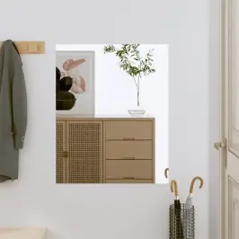 Sienas Spogulis, 50X60 Cm, Stikls, Taisnstūra Vidaxl