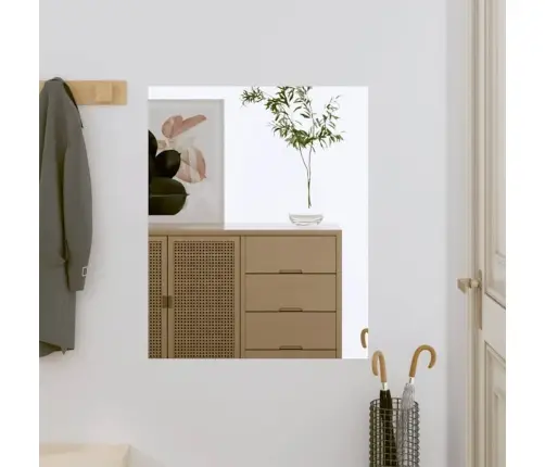 Sieninis Veidrodis, 50X60cm Stiklas, Stačiakampis