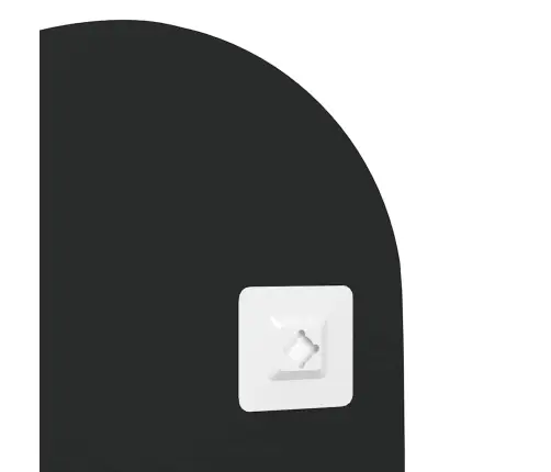 Sienas Spogulis, 20X50 Cm, Stikls, Ovāls Vidaxl