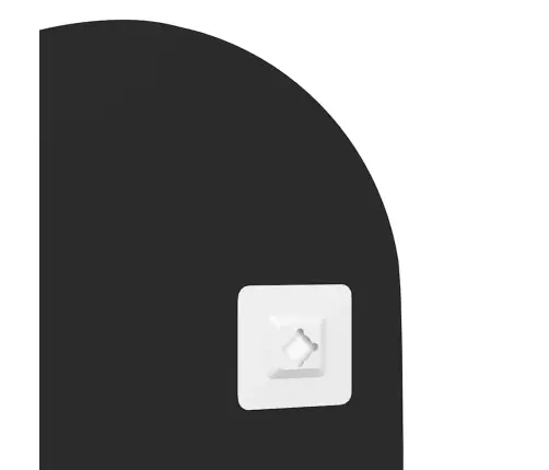 Sienas Spogulis, 45X100 Cm, Stikls, Ovāls Vidaxl