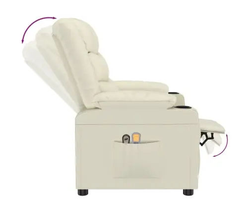 Elektriline Massaažitool, Kreemjas, Kunstnahk