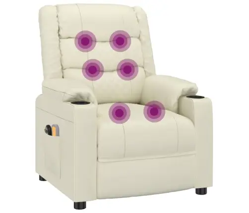 Elektriline Massaažitool, Kreemjas, Kunstnahk