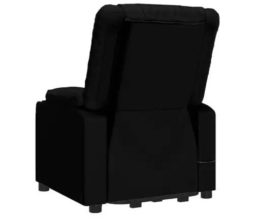 Püsti Tõusmist Toetav Tool, Must, Kunstnahk