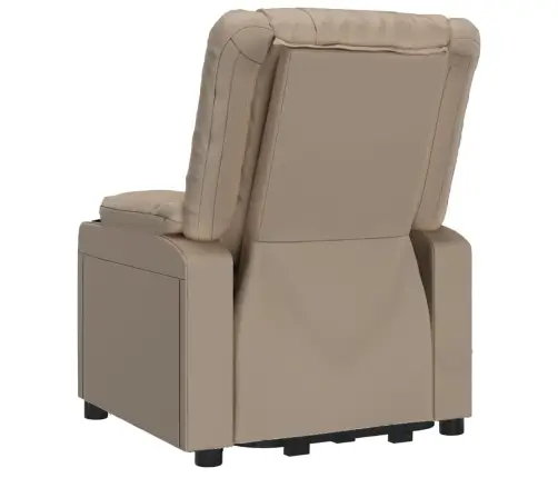 Atsistojantis Krėslas, Kapučino Spalvos, Dirbtinė Oda