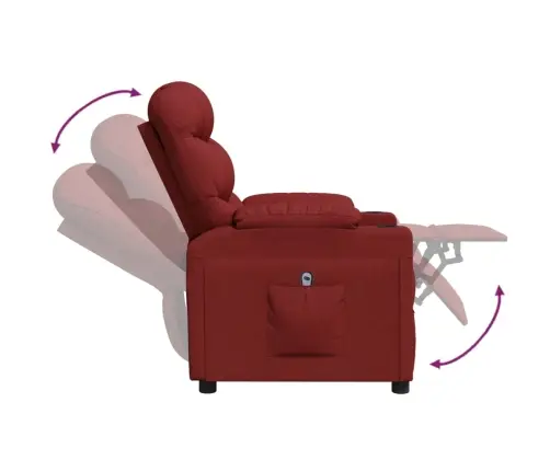 Elektriline Tugitool, Veinipunane, Kangas