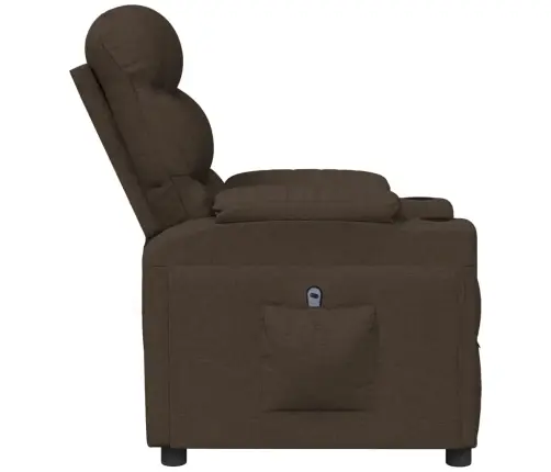 Elektriline Tugitool, Tumepruun, Kangas