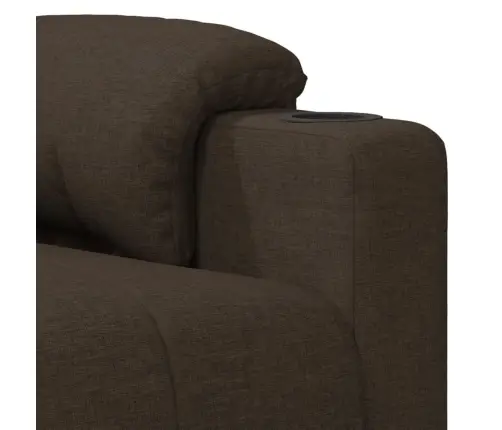 Elektriline Tugitool, Tumepruun, Kangas