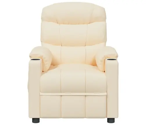 Elektrinis Atlošiamas Krėslas, Kreminės Spalvos, Audinys