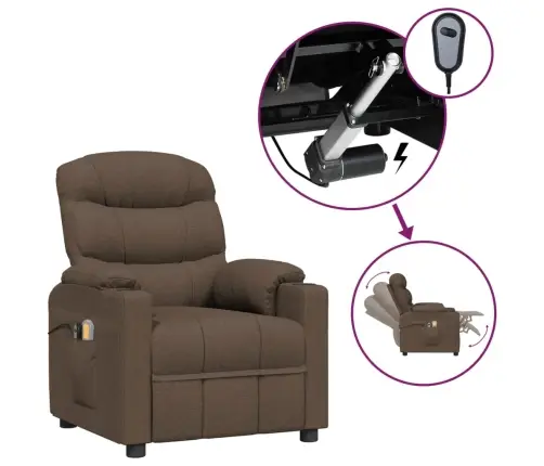 Elektriline Massaažitool, Pruun, Kangas