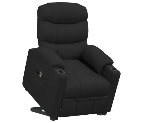 Püsti Tõusmist Toetav Tugitool, Must, Kangas