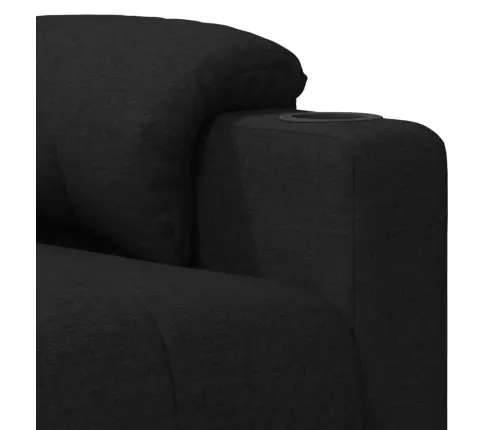 Püsti Tõusmist Toetav Tugitool, Must, Kangas