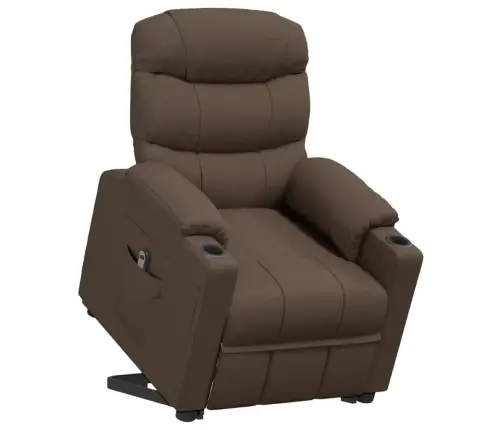 Püsti Tõusmist Toetav Tugitool, Pruun, Kangas