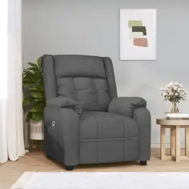 Elektrisks Atpūtas Krēsls, Atgāžams, Tumši Pelēks Audums Vidaxl Elektrisks Atpūtas Krēsls, Atgāžams, Tumši Pelēks Audums Vidaxl