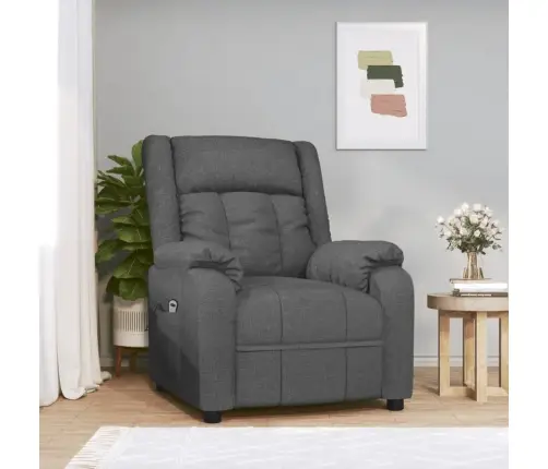 Elektrisks Atpūtas Krēsls, Atgāžams, Tumši Pelēks Audums Vidaxl Elektrisks Atpūtas Krēsls, Atgāžams, Tumši Pelēks Audums Vidaxl