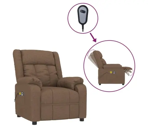 Elektriline Massaažitool, Pruun, Kangas