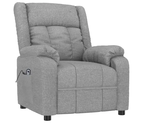 Atsistojantis Krėslas, Šviesiai Pilkos Spalvos, Audinys