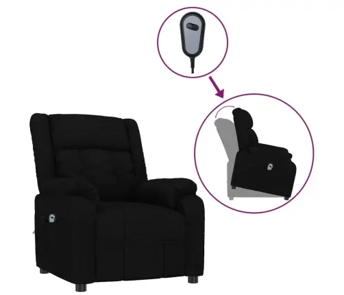 Püsti Tõusmist Toetav Tugitool, Must, Kangas