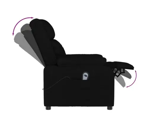 Püsti Tõusmist Toetav Tugitool, Must, Kangas