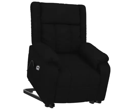 Püsti Tõusmist Toetav Tugitool, Must, Kangas