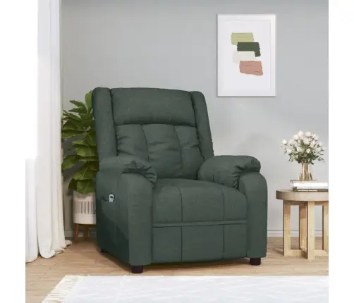 Püsti Tõusmist Toetav Tugitool, Tumeroheline, Kangas