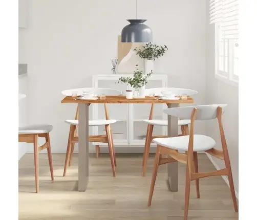 Virtuves Galds, 110X50X76 Cm, Akācijas Masīvkoks Vidaxl