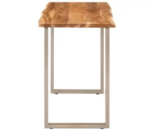 Virtuves Galds, 110X50X76 Cm, Akācijas Masīvkoks Vidaxl