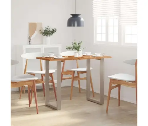 Virtuves Galds, 110X50X76 Cm, Akācijas Masīvkoks Vidaxl