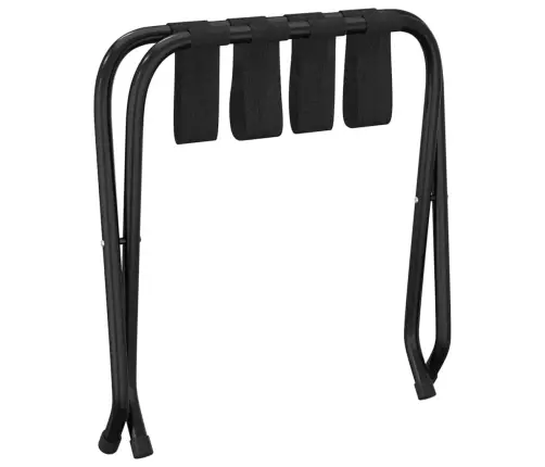 Bagāžas Statīvs, Melns, 56X40X49 Cm Vidaxl