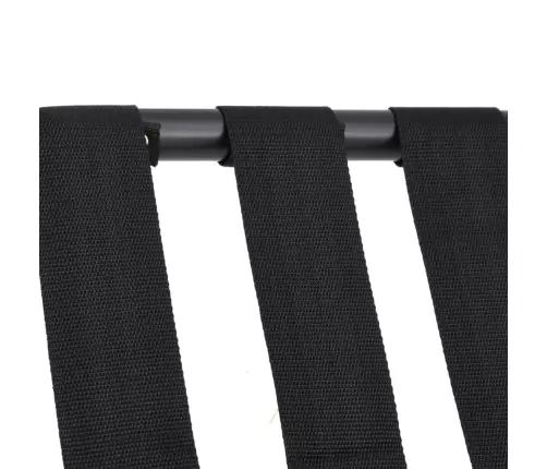 Bagāžas Statīvs, Melns, 56X40X49 Cm Vidaxl