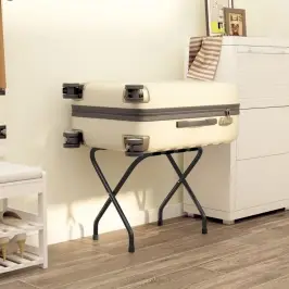 Bagāžas Statīvs, Melns, 56X40X49 Cm Vidaxl