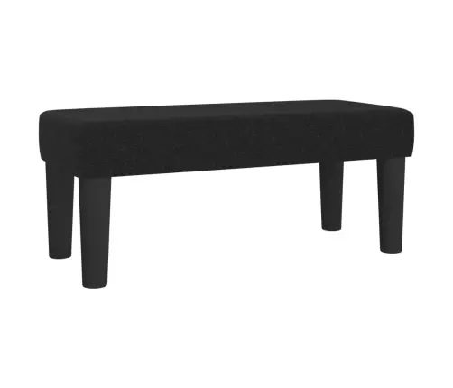 Kontinentaalvoodi Madratsiga, Must, 80X200 cm Kangas