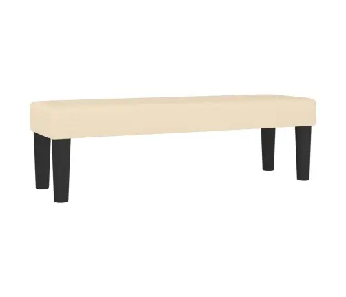 Lova Su Spyruoklėmis Ir Čiužiniu, Kreminė, 200X200 cm Audinys