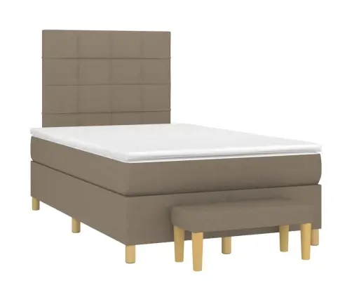 Kontinentaalvoodi Madratsiga, Pruunikashall, 120X200 cm Kangas