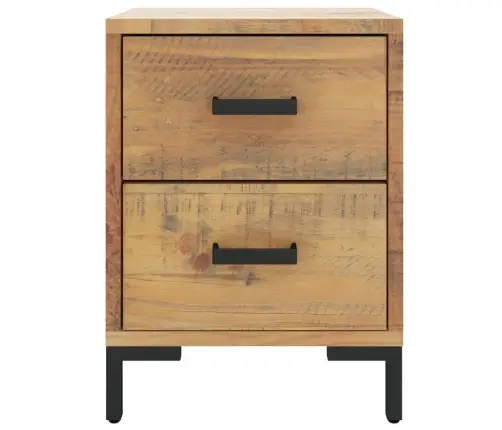 Naktsskapīši, 2 Gab., 36X30X45 Cm, Priedes Masīvkoks Vidaxl
