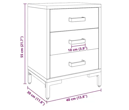 Öökapid 2 Tk, 40 X 30 X 55 cm Männipuit