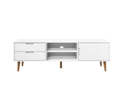 Tv Skapītis Molde, Balts, 158X40X49 Cm, Priedes Masīvkoks Vidaxl Tv Skapītis Molde, Balts, 158X40X49 Cm, Priedes Masīvkoks Vidaxl