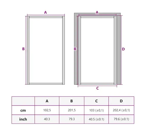 Vidaus Durys, Juodos, 102,5X201,5cm Matinis Stiklas/Aliuminis