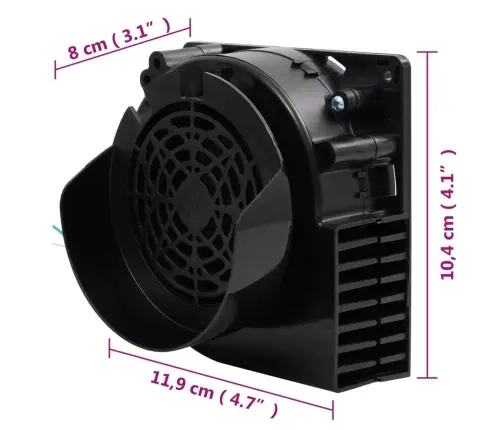 Led-Valgusriba Ventilaatoriga, 66 Ledi, 660 Cm