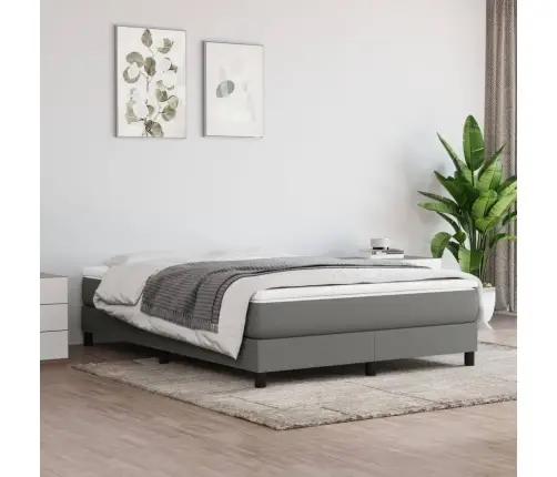 Kontinentaalvoodi Madratsiga, Tumehall, 160X200 cm Kangas