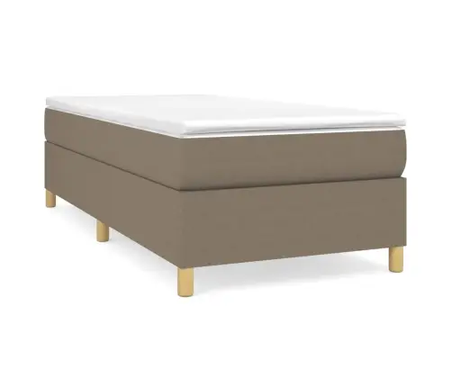 Kontinentaalvoodi Madratsiga, Pruunikashall, 90X200 cm Kangas