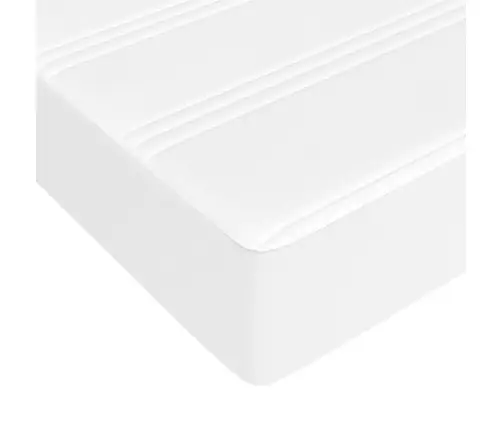 Kontinentaalvoodi Madratsiga, Valge, 90X200 cm Kunstnahk