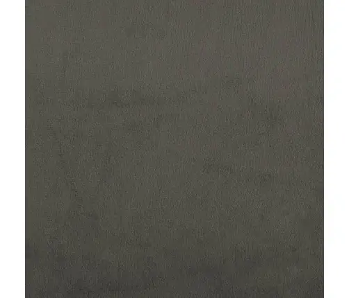 Atsperu Gulta Ar Matraci, Tumši Pelēka Samts, 80X200 Cm Vidaxl