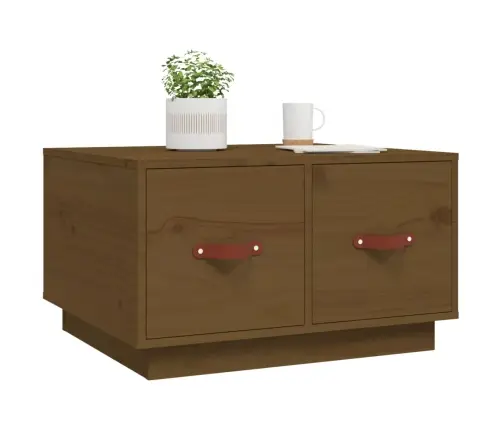 Kavos Staliukas, Medaus Rudas, 60X53X35cm Pušies Masyvas Kavos Staliukas, Medaus Rudas, 60X53X35cm Pušies Masyvas