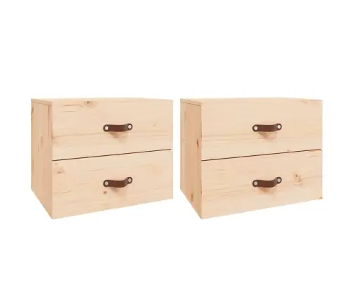 Sienas Naktsskapīši, 2 Gab., 50X36X40 Cm Vidaxl