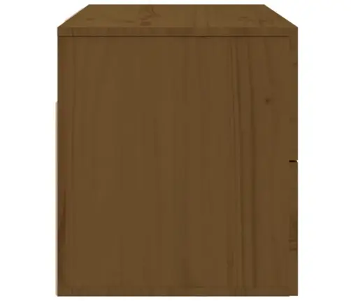 Sienas Naktsskapīši, 2 Gab., Medus Brūni, 50X36X40 Cm Vidaxl