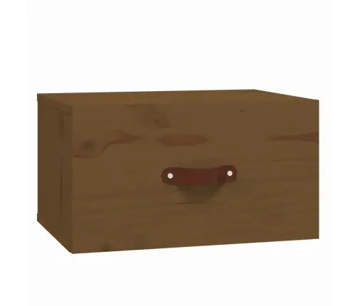 Sienas Naktsskapīši, 2 Gab., Medus Brūni, 40X29,5X22 Cm Vidaxl