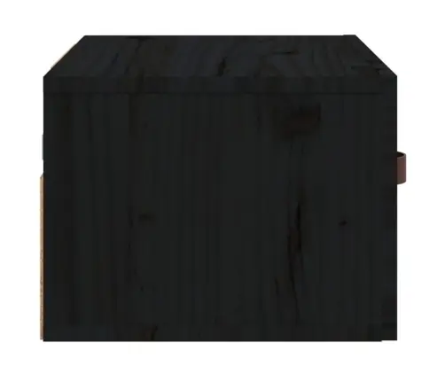 Seinale Kinnitatavad Öökapid, Must, 40X29,5X22 Cm