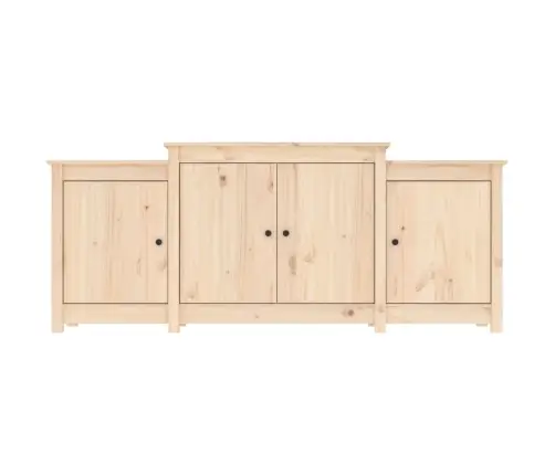 Kumode, 164X37X68 Cm, Priedes Masīvkoks Vidaxl